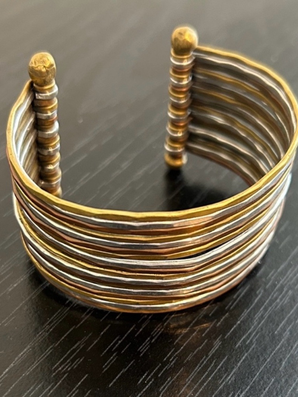 Silpada Gold and Silver Tone Wavy
Bracelet